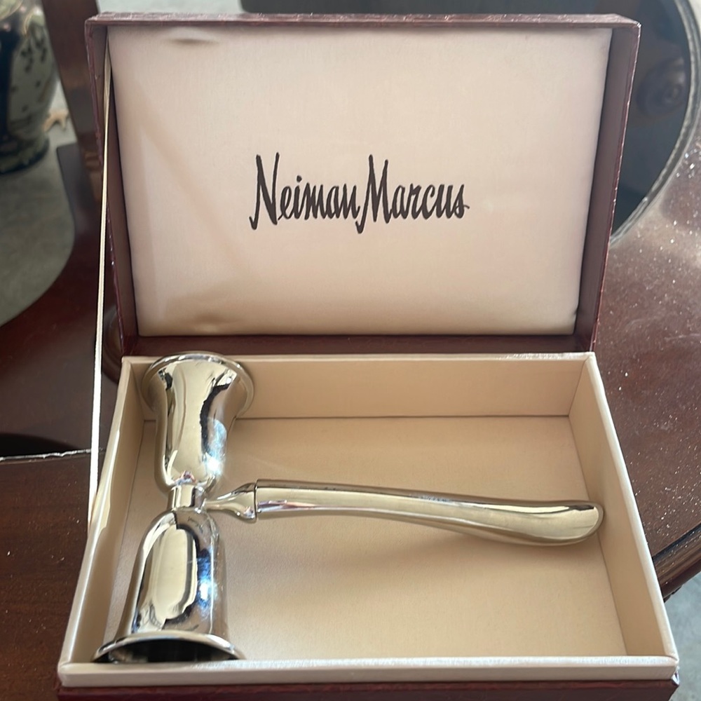 NWOT Neiman Marcus Double Cocktail Jigger